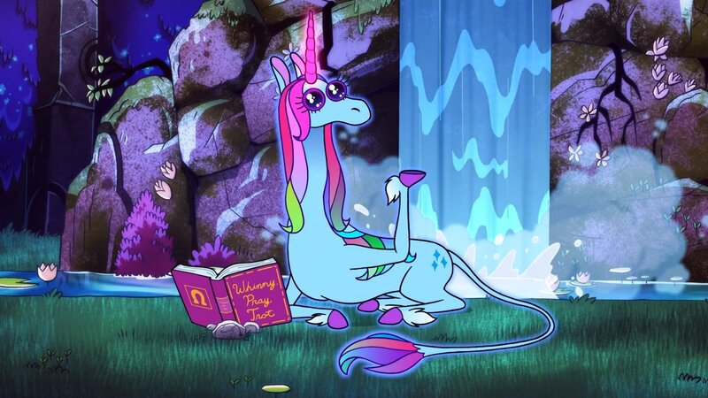 Unicorn Reading Book