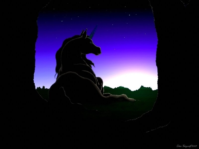 Unicorn Silhouette