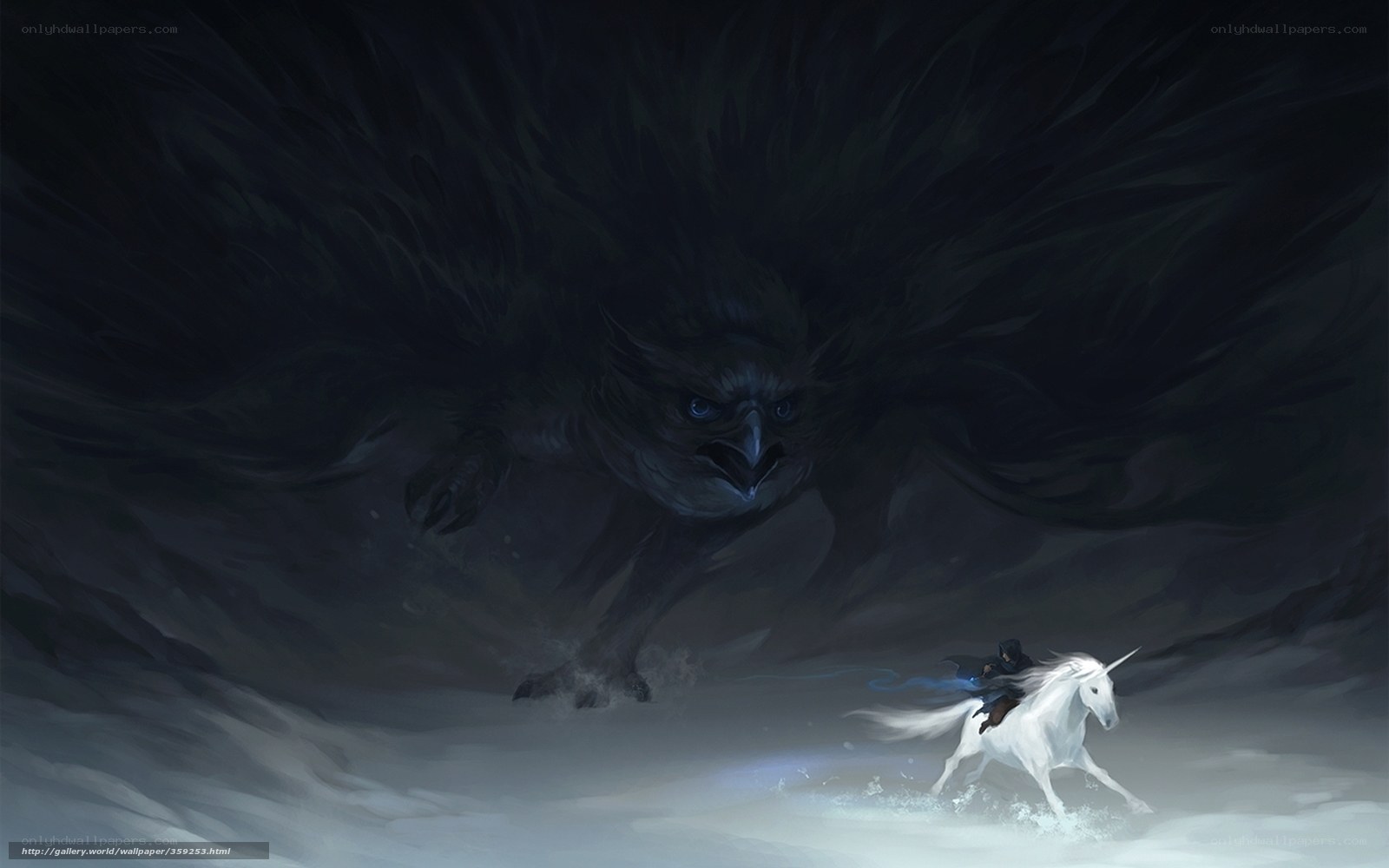 Unicorn vs. Dark Bird
