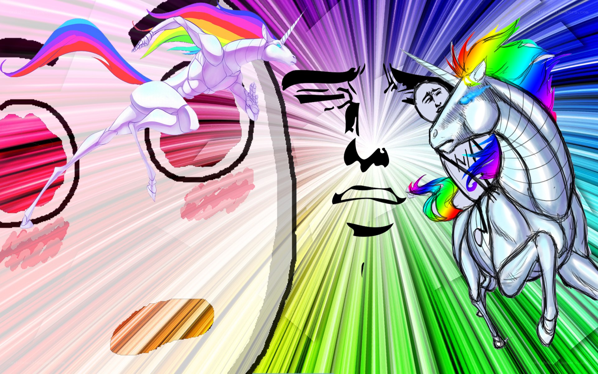 Unicorns in combat