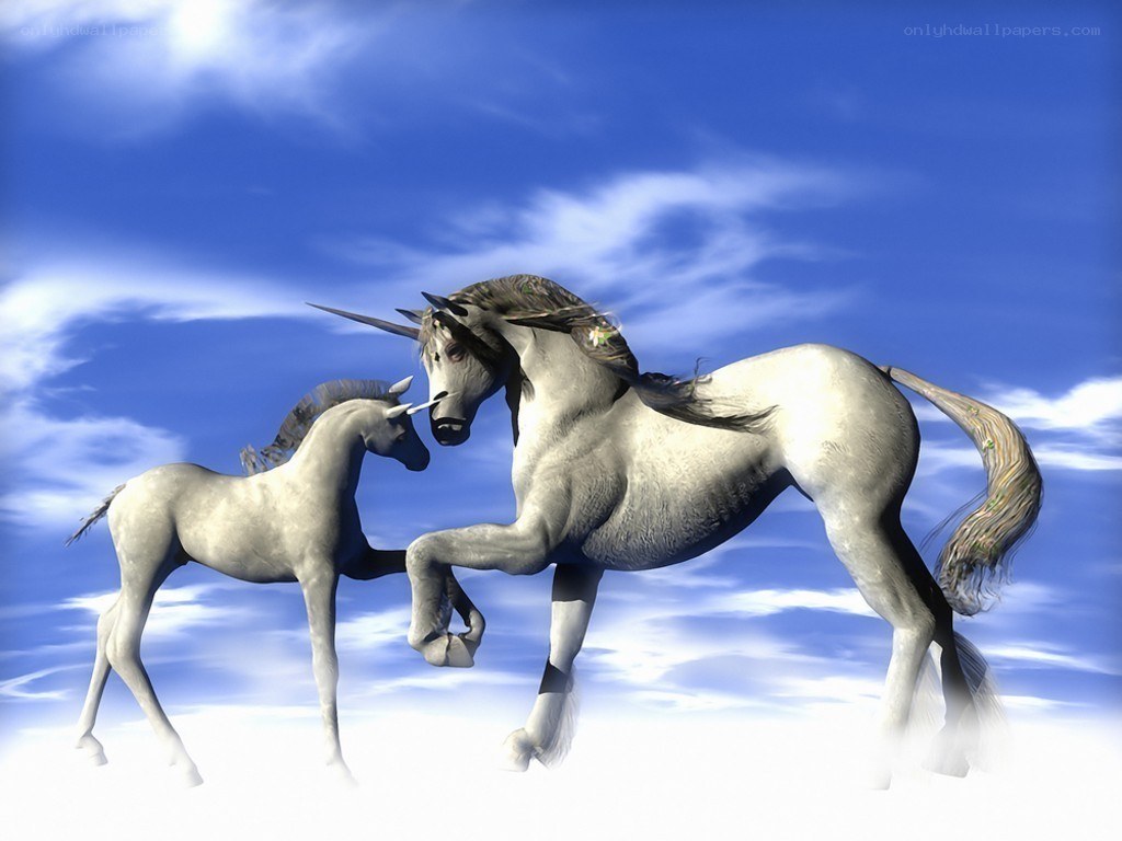 Unicorns in the sky