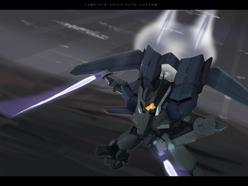 Union Flag Custom mobile suit