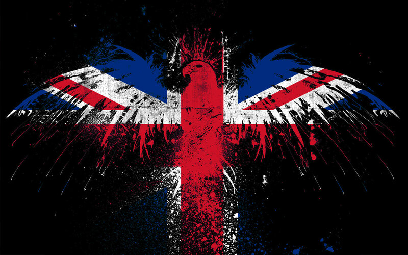 Union Jack eagle design