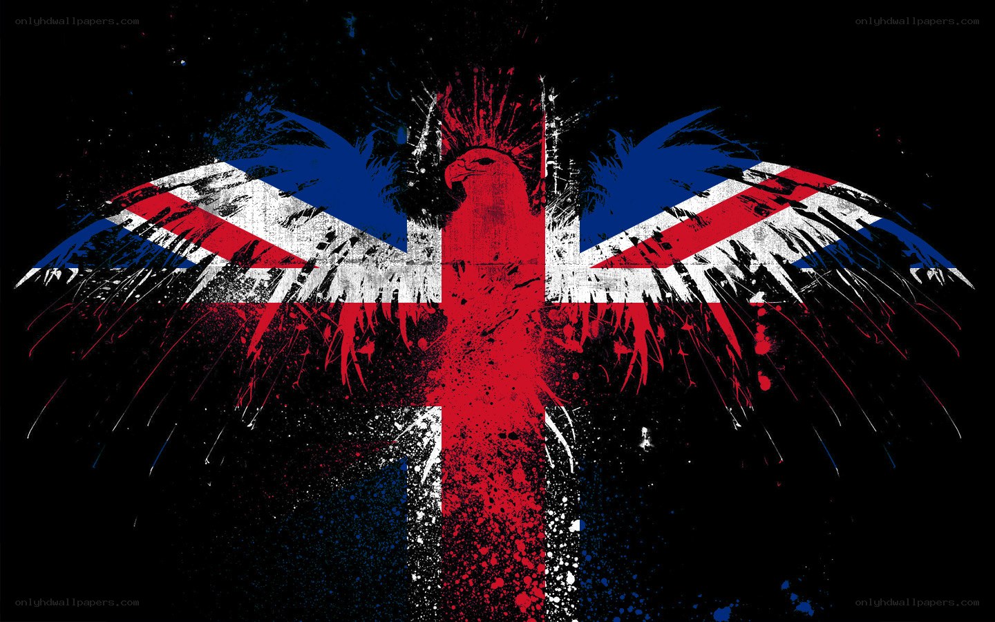 Union Jack eagle design