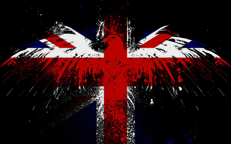 Union Jack eagle design