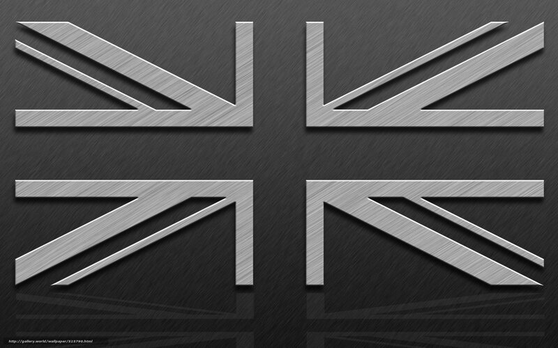 Union Jack Flag — Black