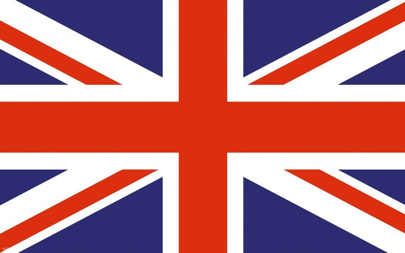 Union Jack flag of the UK