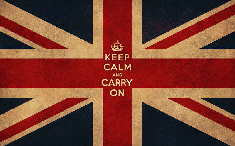 Union Jack Flag — Red, Calm