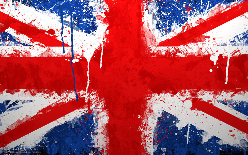 Union Jack Flag — Red, Dynamic