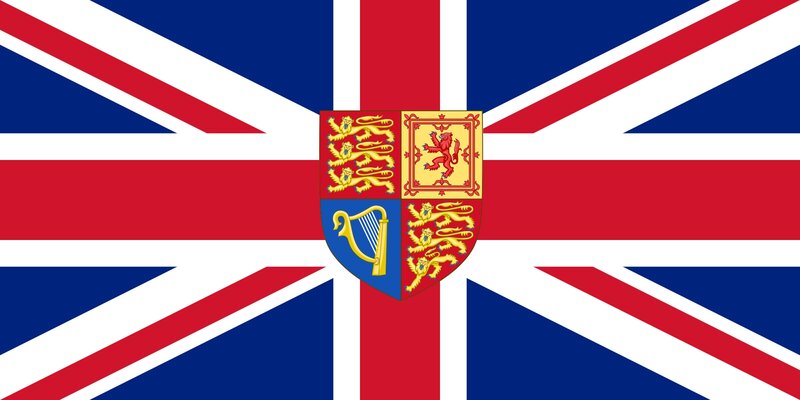 Union Jack Flag — Red, Formal