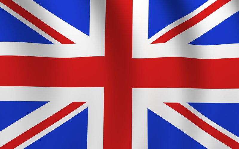 Union Jack Flag — Red, Neutral