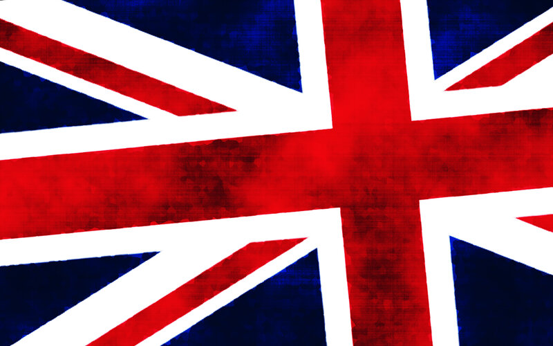 Union Jack Flag — Red, Patriotic, Digital Art