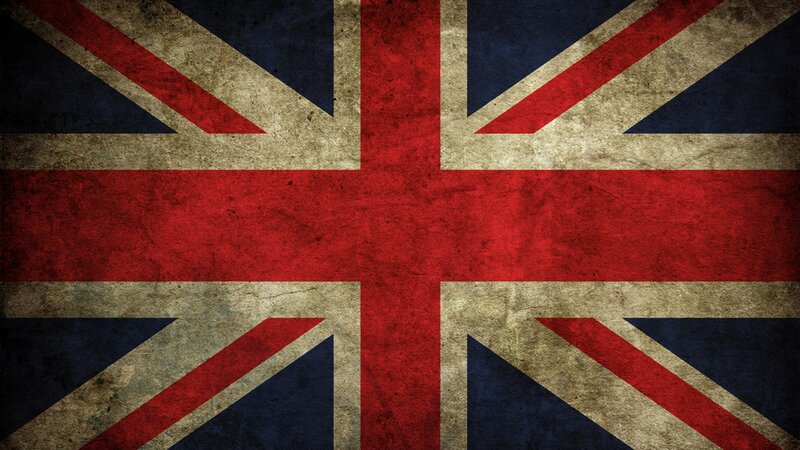 Union Jack Flag — Red, Photograph