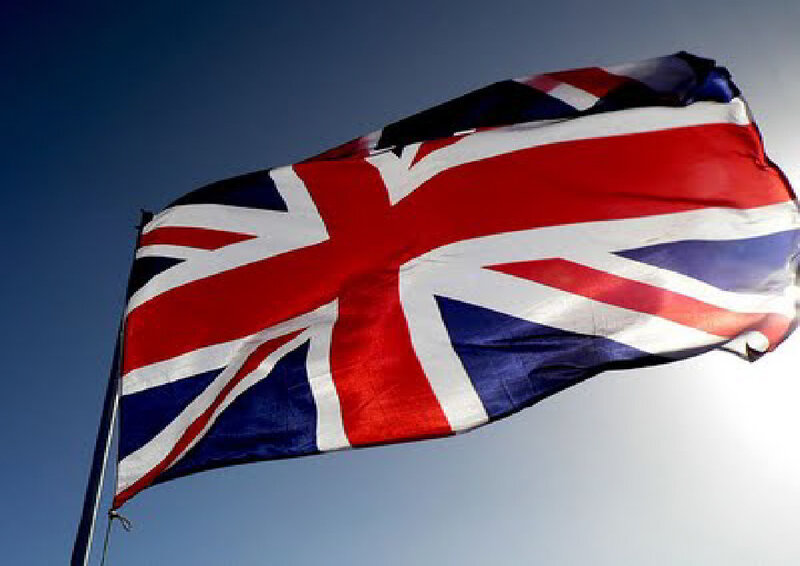 Union Jack Flag — Red