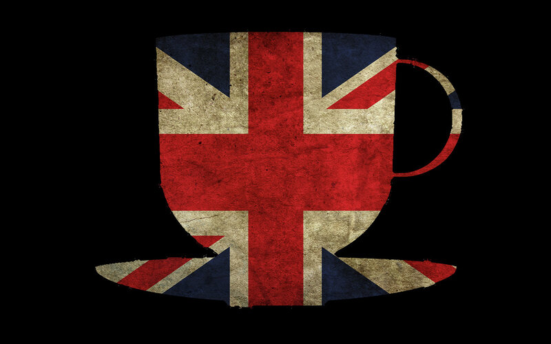 Union Jack tea cup