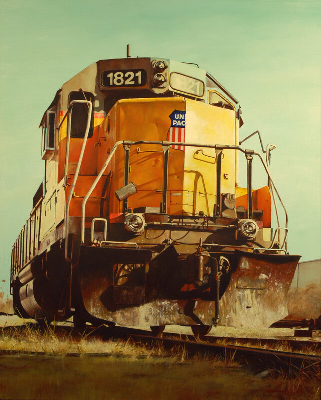 Union Pacific locomotive 1821