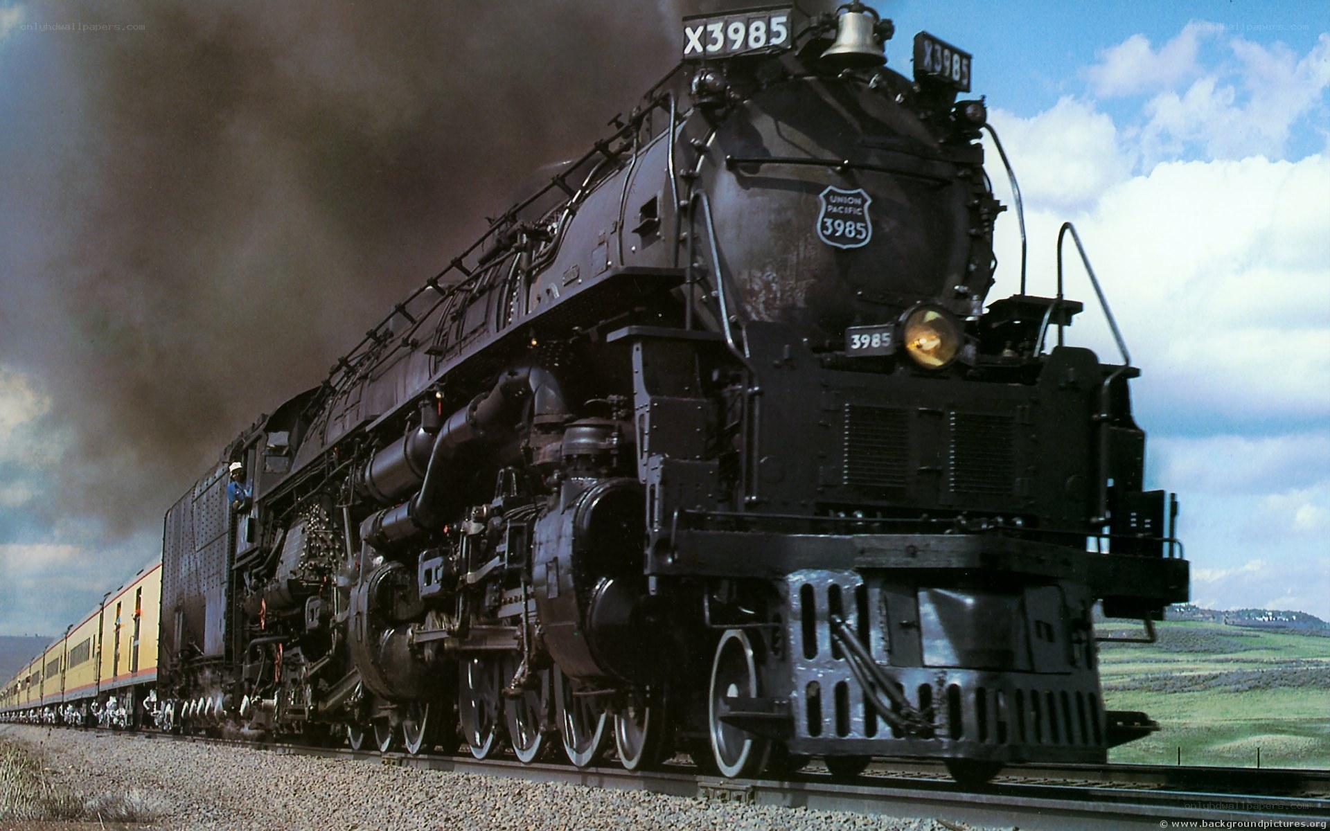 Union Pacific steam locomotive