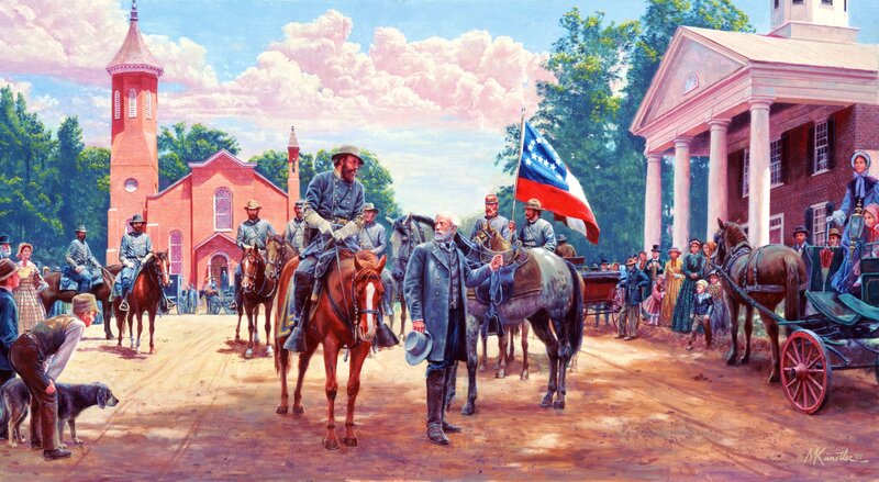 Union Soldiers on Parade