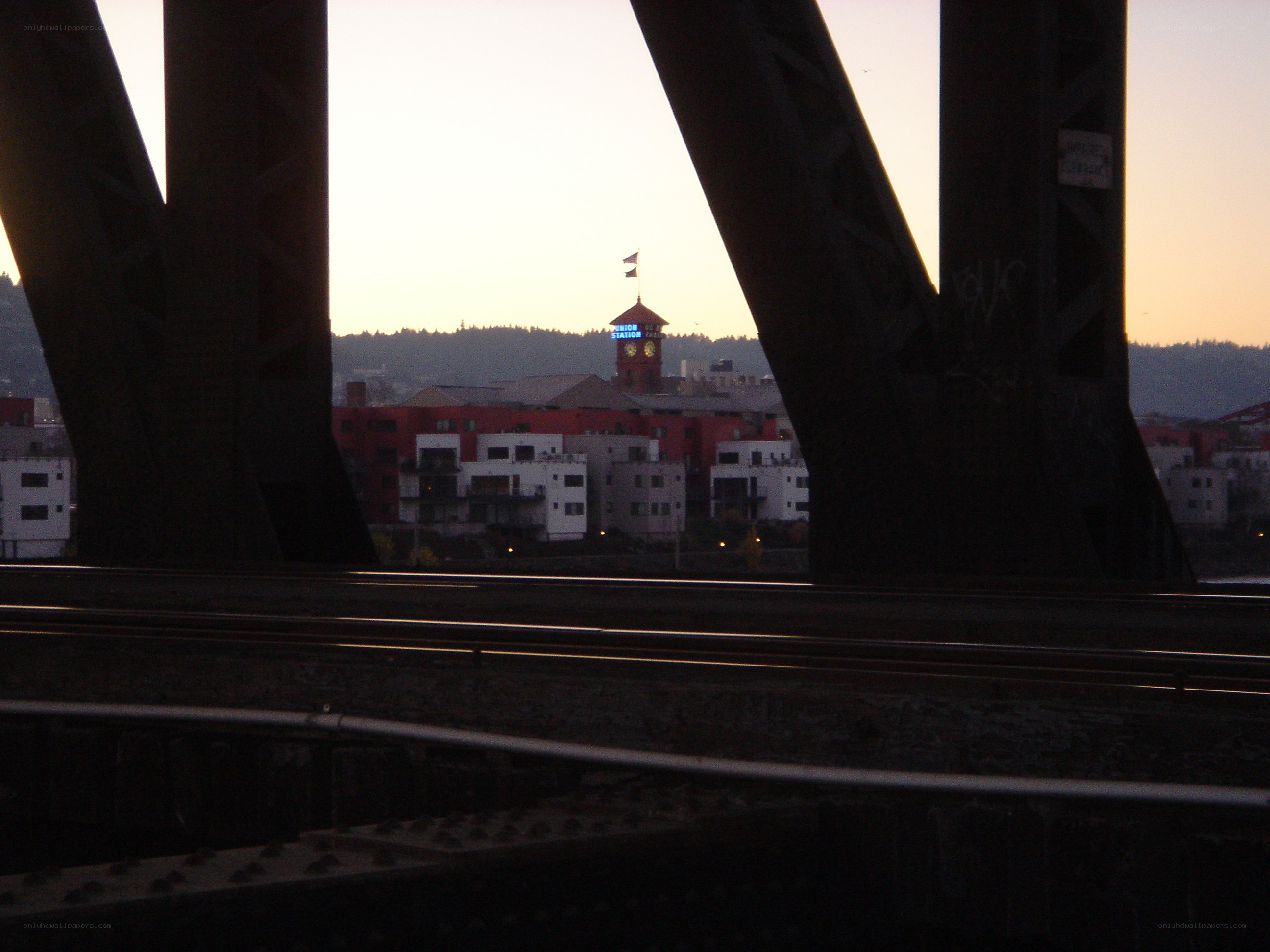 Union Station at dusk