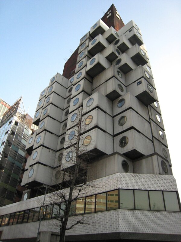 unique cube-shaped building
