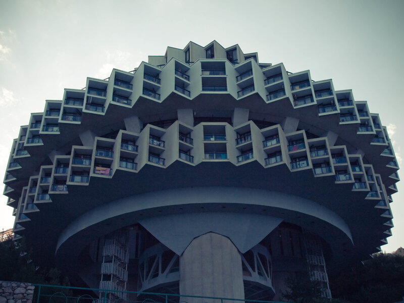 Unique spiral building design