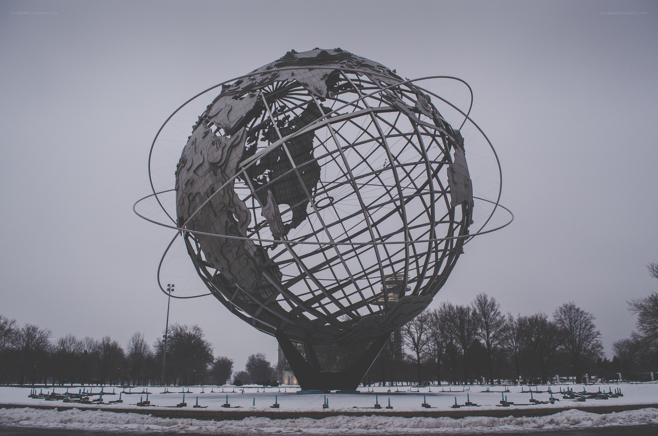 Unisphere in winter