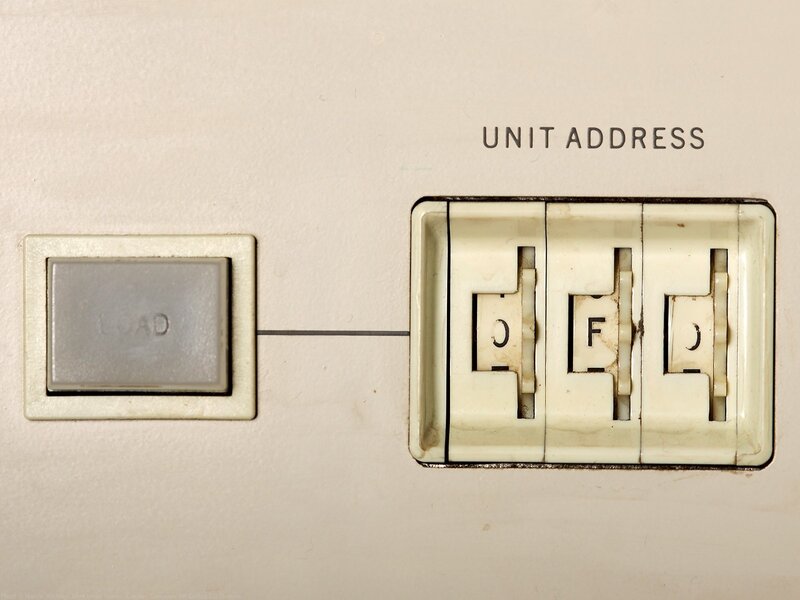Unit Address Dials — Beige
