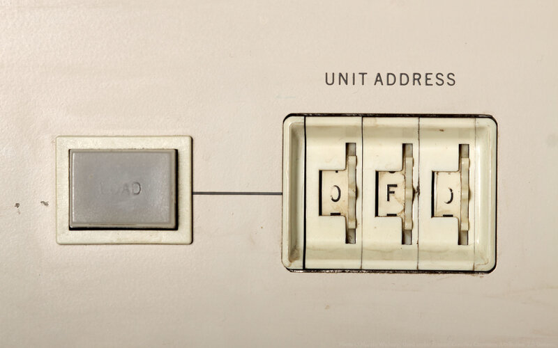 Unit Address Dials