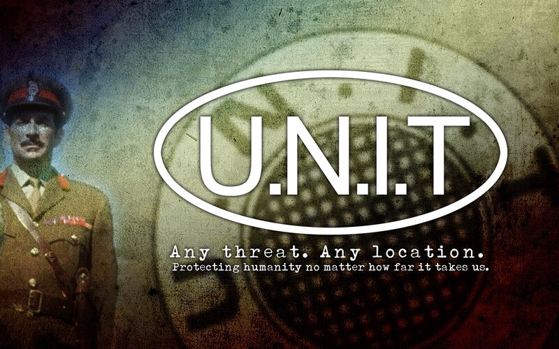 UNIT logo with soldier