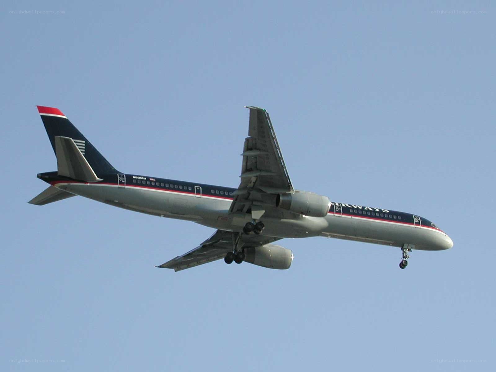 United Airlines aircraft in flight