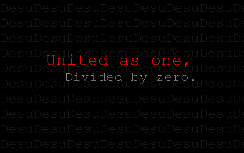United as one divided by zero