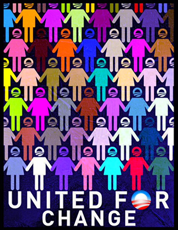 United For Change poster