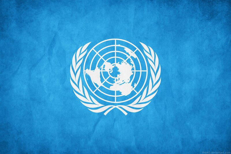 United Nations flag