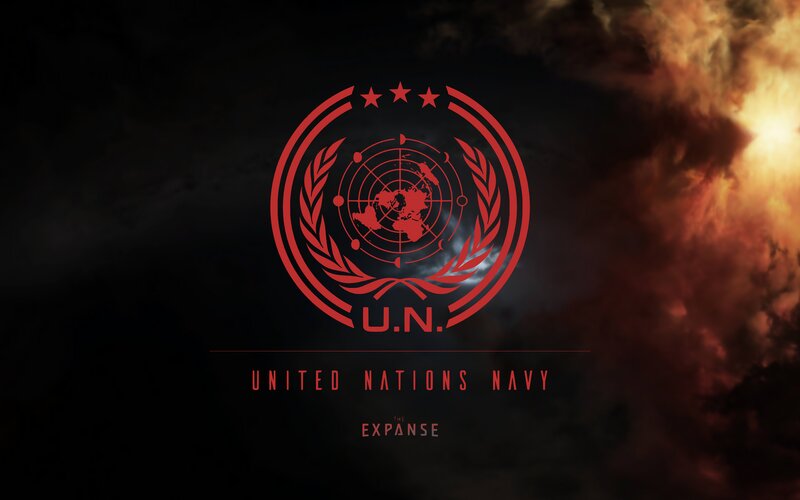 United Nations Navy Logo — Red