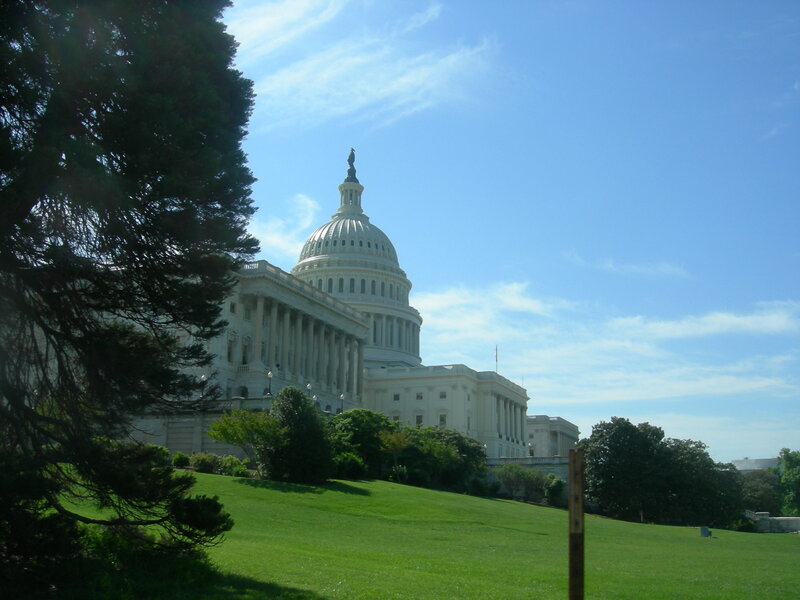 United States Capitol Building — Blue