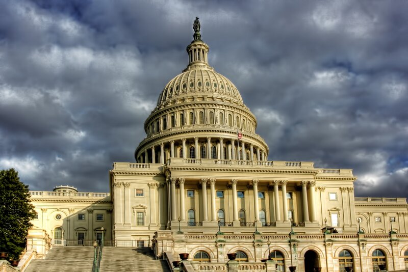 United States Capitol Building — Gray
