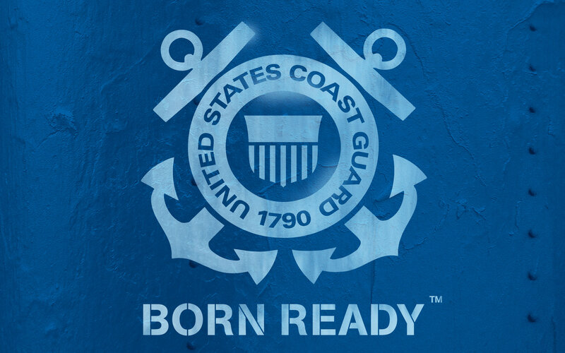 United States Coast Guard Emblem — Blue