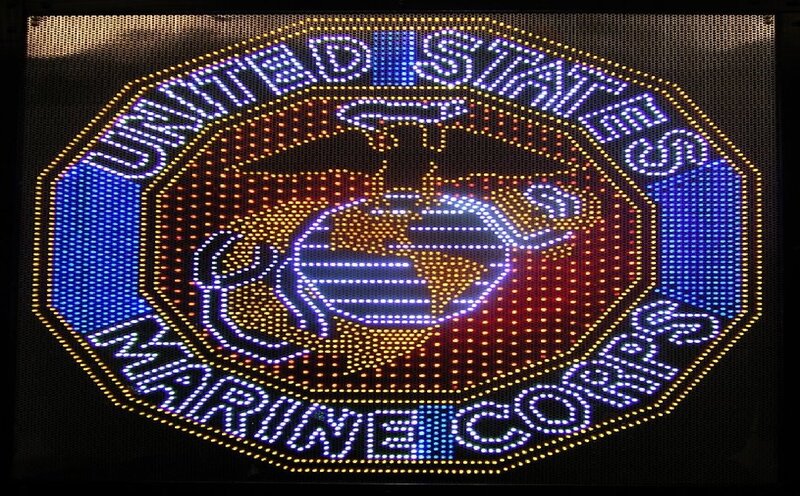 United States Marine Corps Emblem — Blue