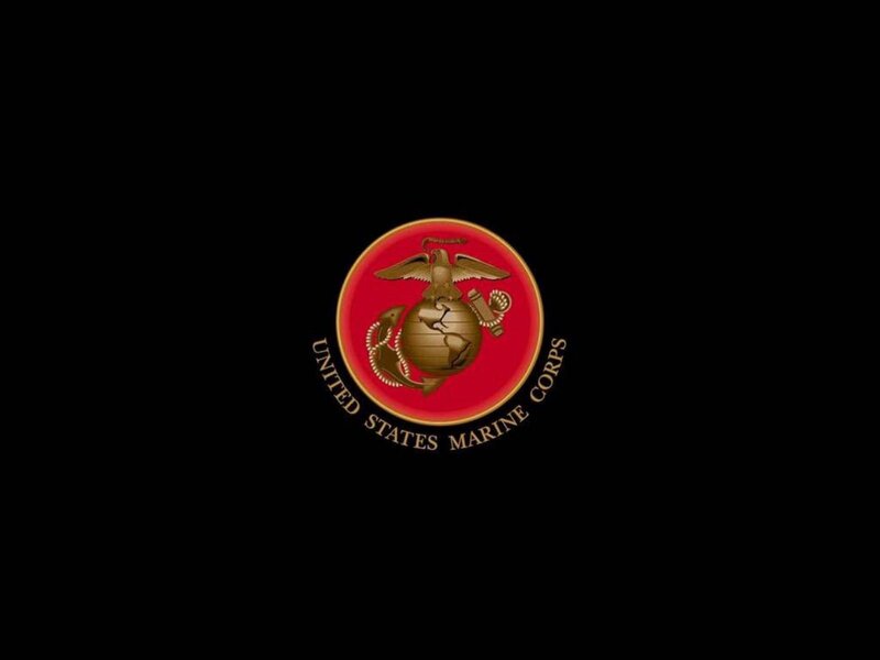 United States Marine Corps Emblem — Red