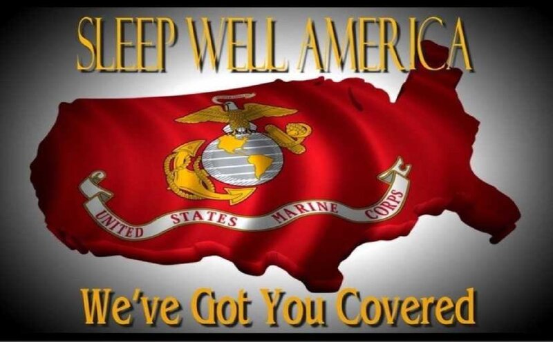 United States Marine Corps Flag — Red