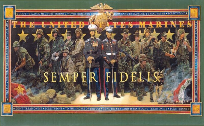 United States Marines — Green