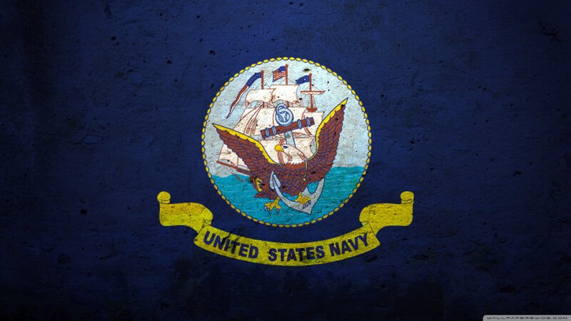 United States Navy Emblem — Blue
