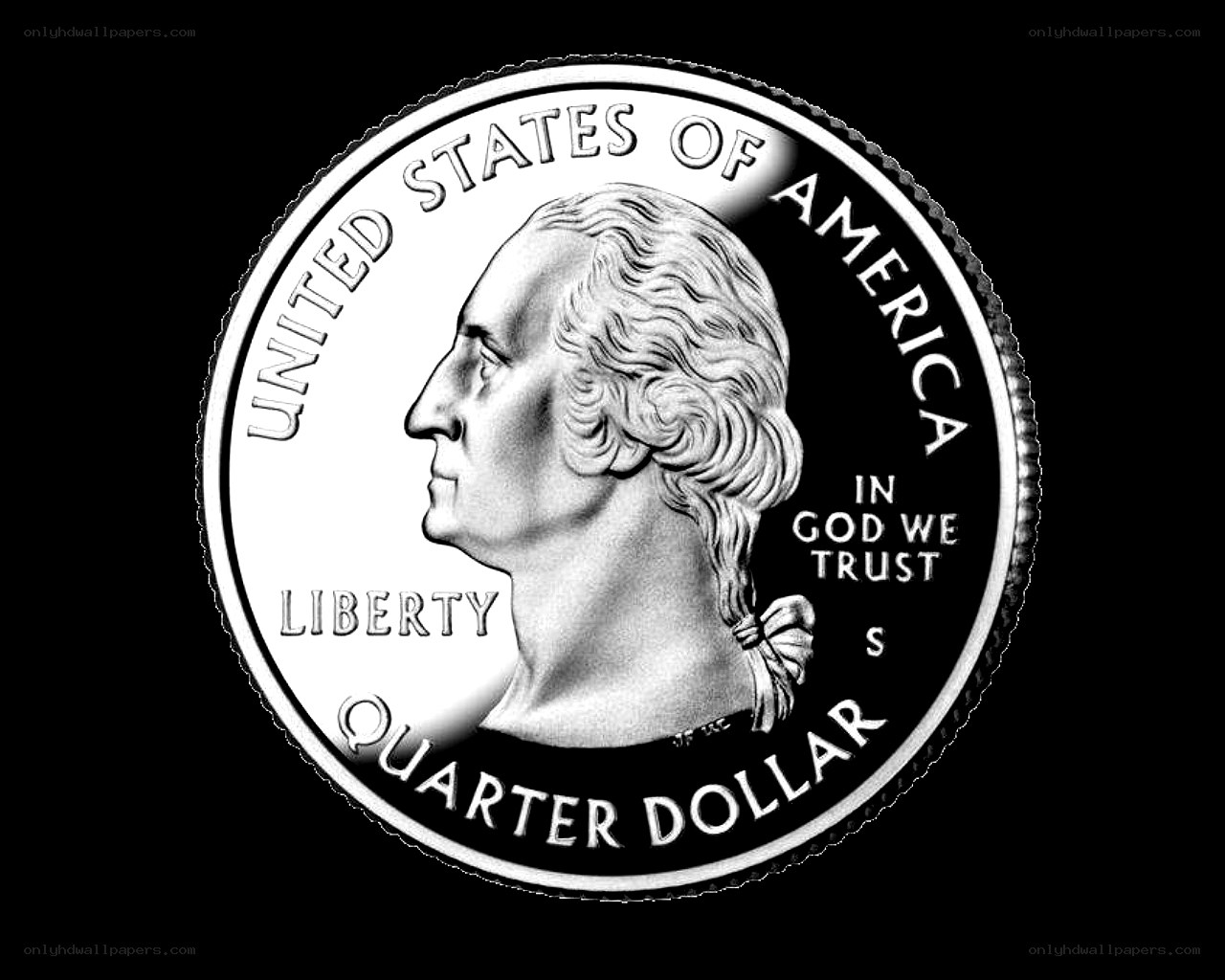 United States quarter dollar coin