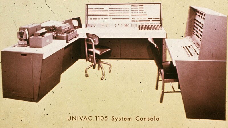UNIVAC 1105 System Console