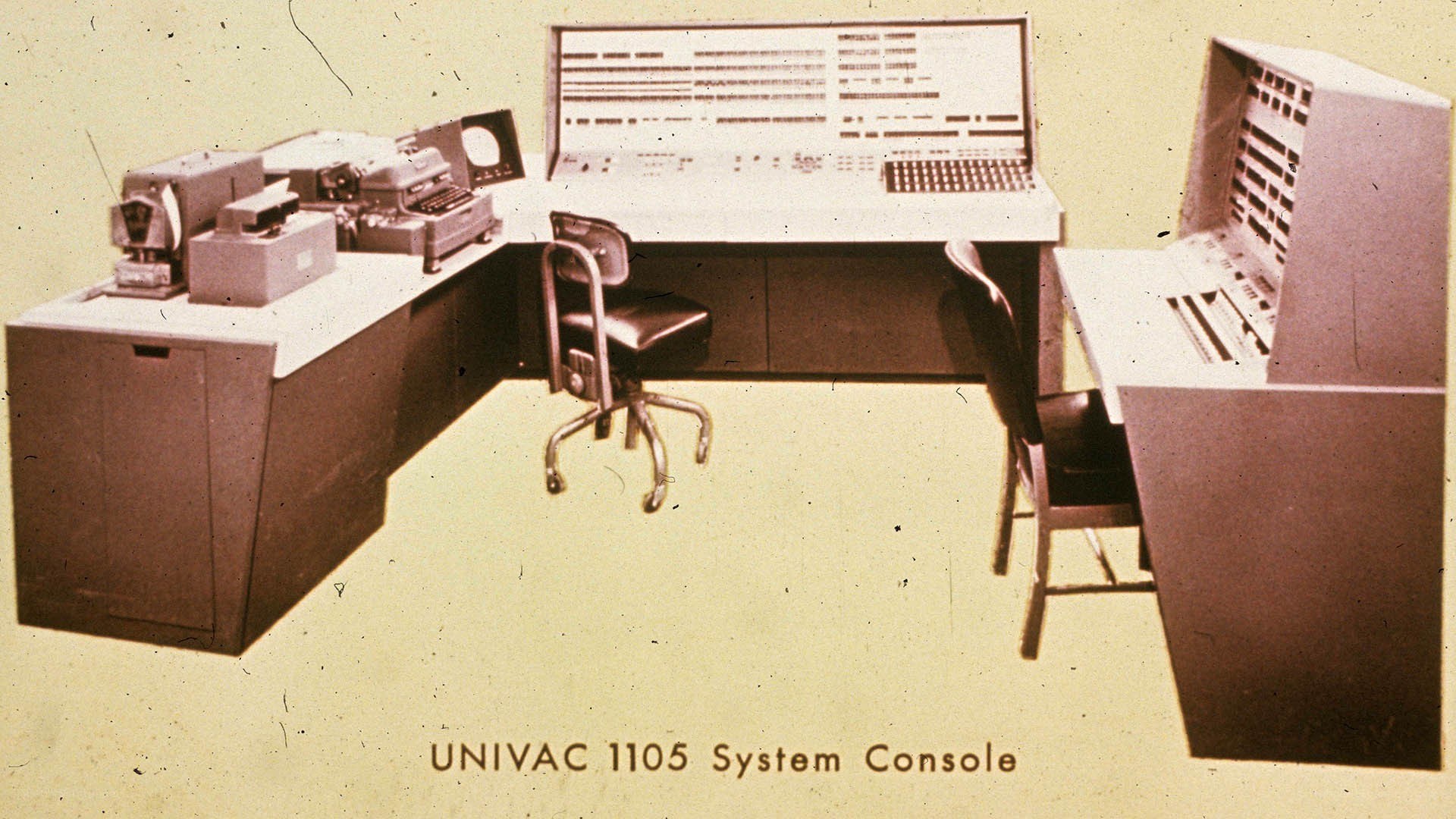 UNIVAC 1105 System Console