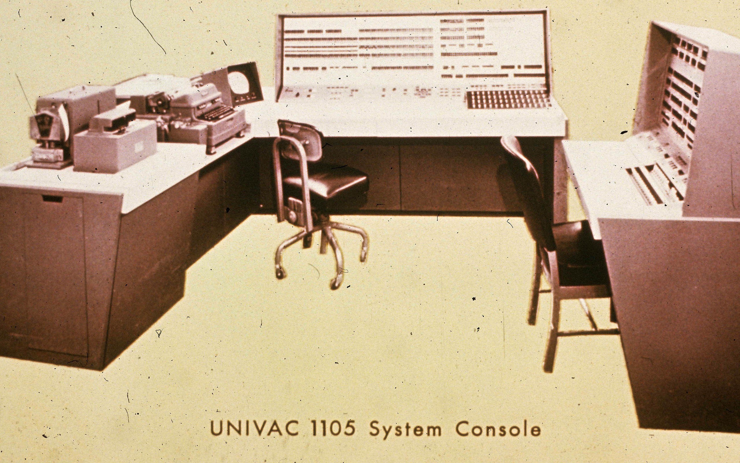 UNIVAC 1105 System Console