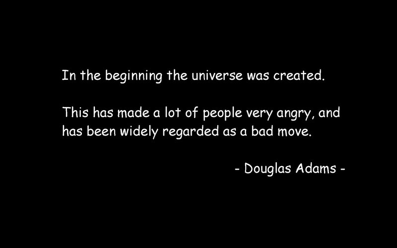 universe creation quote