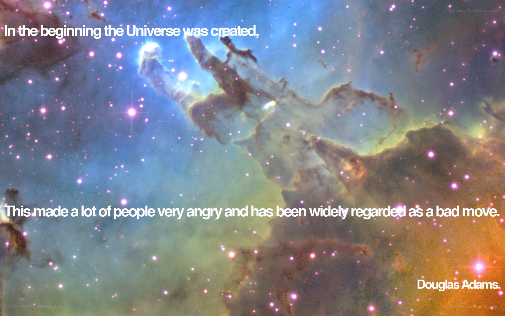 universe creation quote