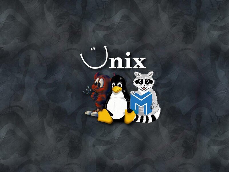Unix system icons