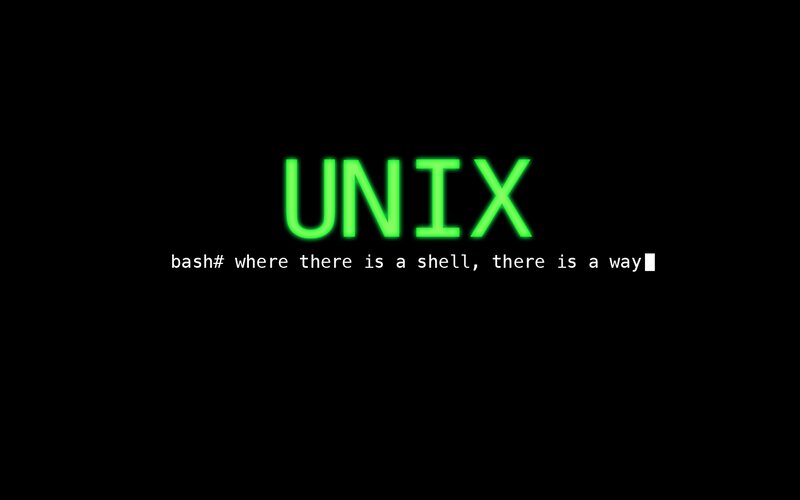 UNIX Terminal Screen